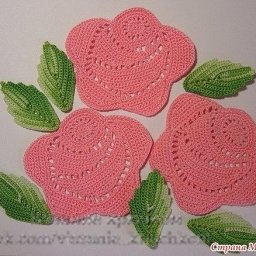 Прекрасный цветок крючком