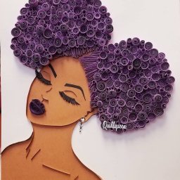 Прически в технике квиллинга