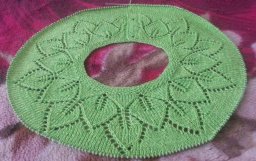 ​Узор для круглой кокетки