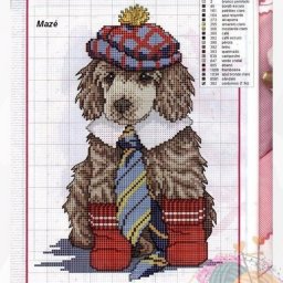 ​Вышиваем сюжеты с милыми собачками