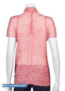 Блузка из легкой ткани