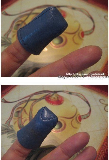 Делаем удобные наперстки по размеру пальцев