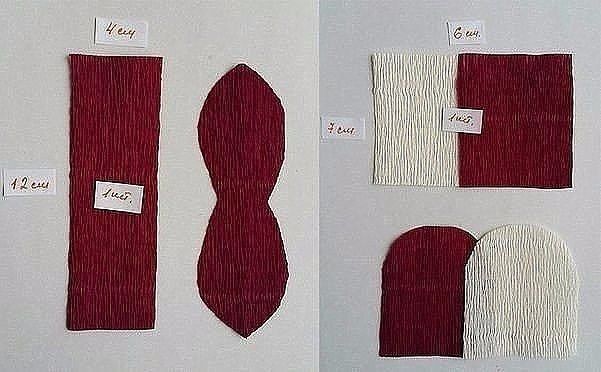 Двухцветная розa из бумаги: красивая идея для творчества