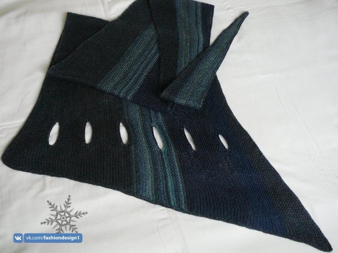 Интересная и простая идея шарфа