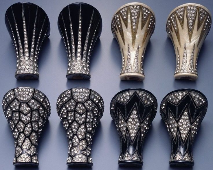 Каблуки нарядных туфель 1920-х годов