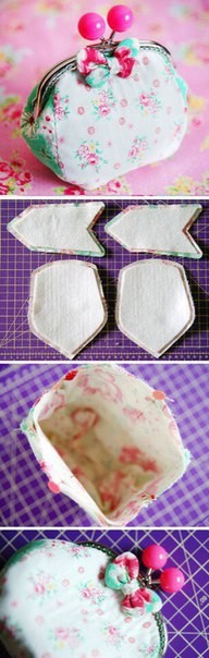 Кошелёк на фермуаре