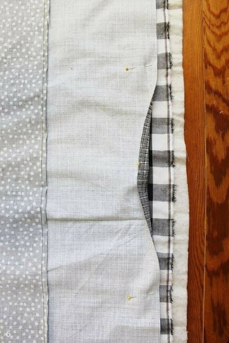 Простое одеяло в лоскутной технике