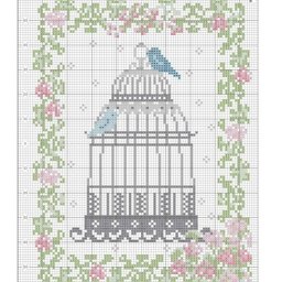 Миниатюрная вышивка крестиком