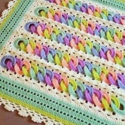 Очень необычный вязаный узор