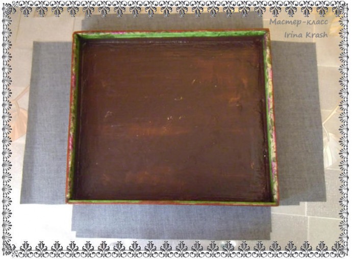 Реставрация шкатулки: мастер-класс