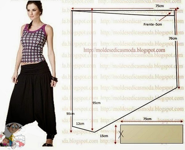 Свободные брюки