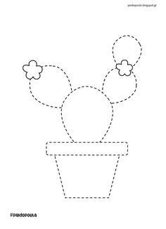 Панно с кактусами