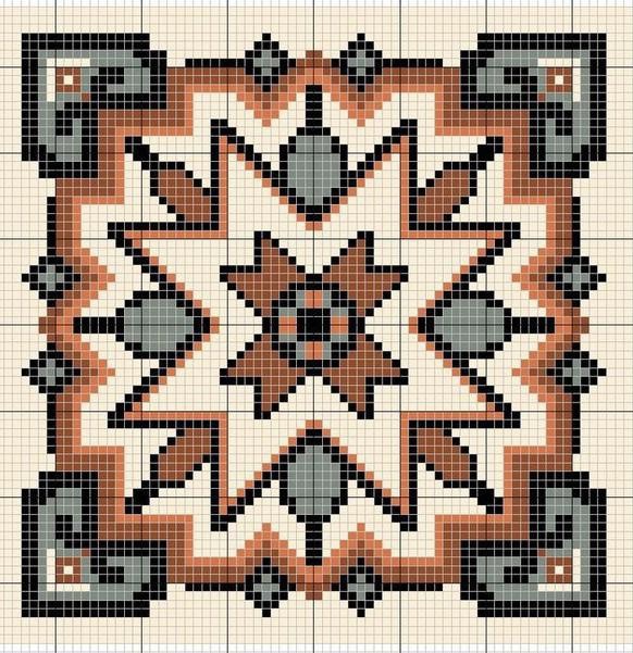 Вышитая наволочка