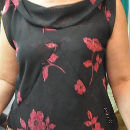 Двухслойный топ из шифона