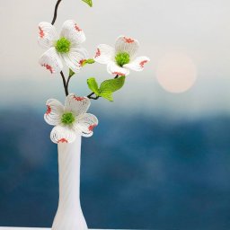 ​Нежнейшие цветы из бисера