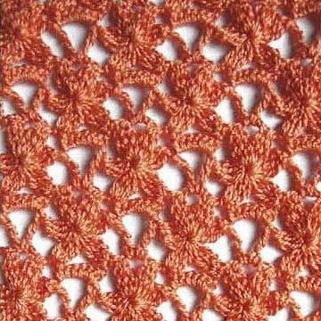 Очень красивые узоры крючком