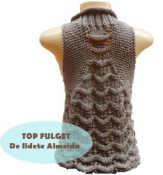 Очень красивый узор с волнами