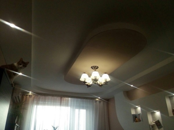 ​Полочки и подвесной потолок из гипсокартона: мастер-класс
