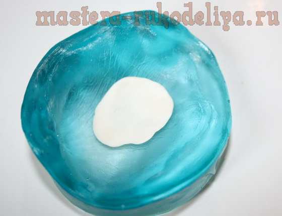 Розочка из полимерной глины