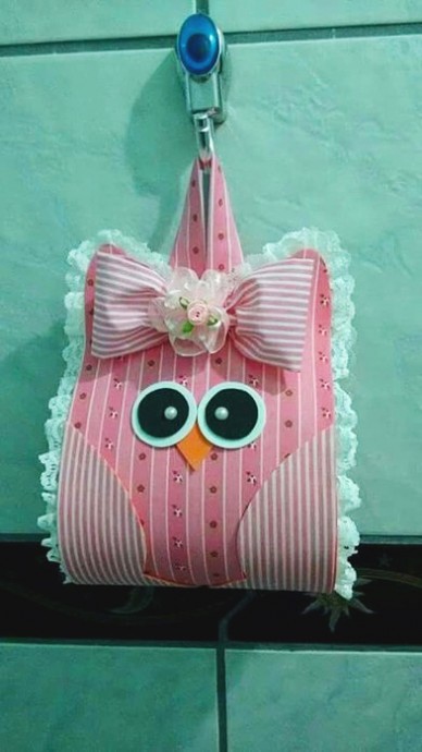 Симпатичные идеи хранения туалетной бумаги