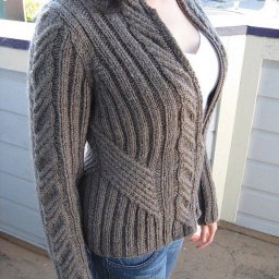 Жакет спицами