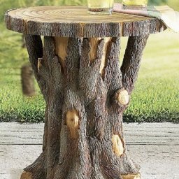 Идеи деревянных столов для дачи и балкона