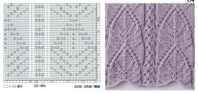 ​Изумительные узоры спицами