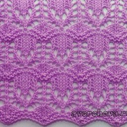 Красивые ажурные узоры со схемами