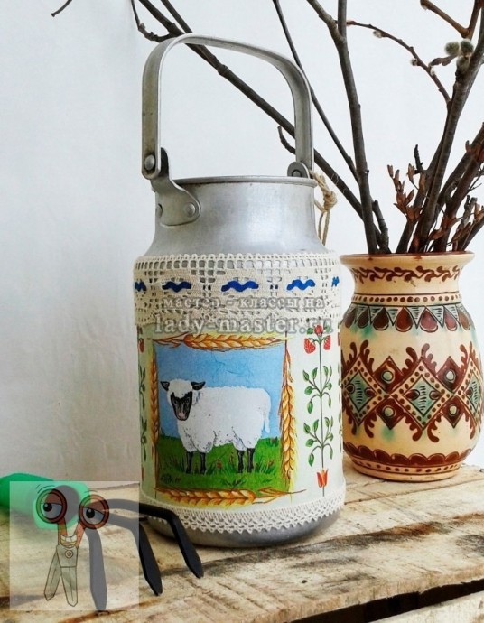 Переделка бидона Переделка бидона