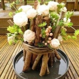 Деревянный декор в эко-интерьере