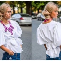 Хлопковая блуза