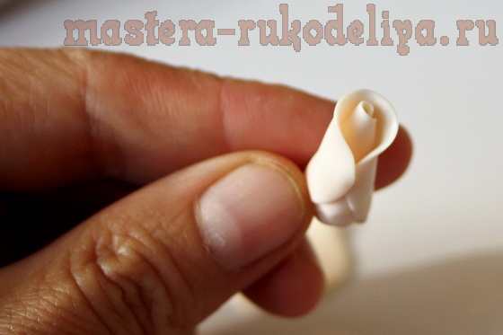 Розочка из полимерной глины