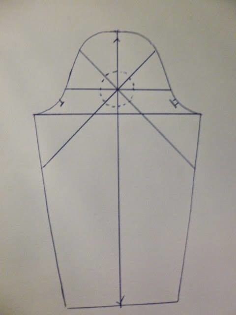 Рукав с элементом "солнце"