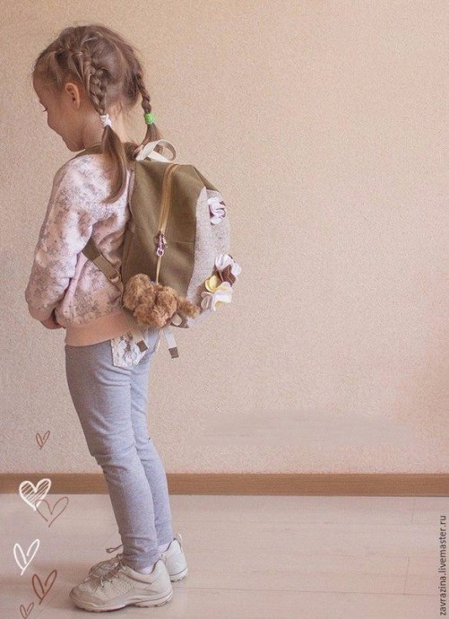 ​Шьем симпатичный детский рюкзак: мастер-класс