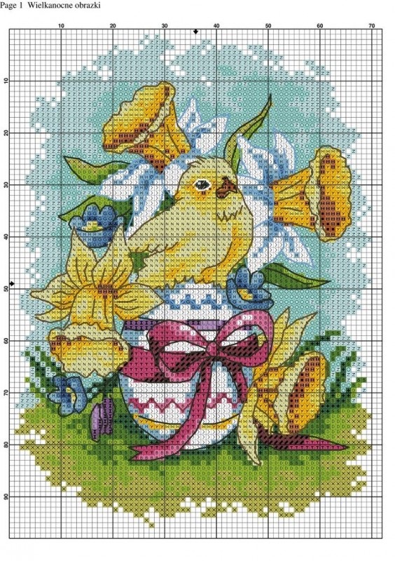 Вышивка: птички