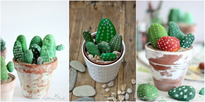 Идеи из камней разукрашенных и не только