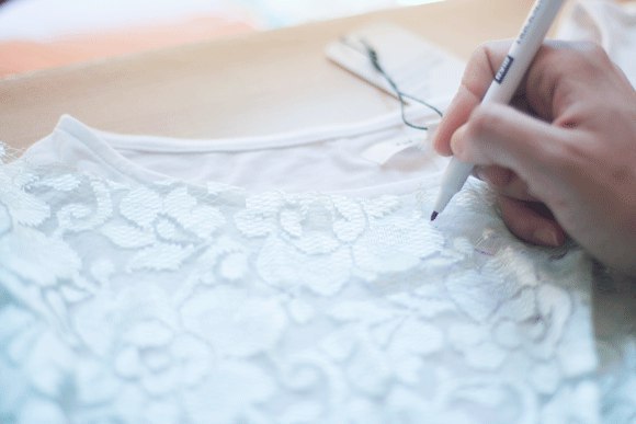 Ажурная майка сногсшибательной красоты из обычной футболки