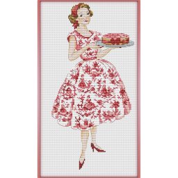 Девушка с пирогом