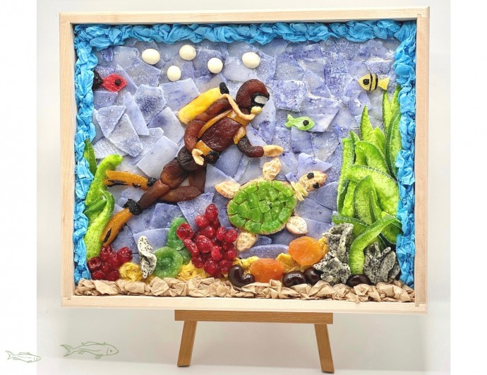 ​Картины в технике фуд-арт