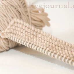 Необычный наборный край для бесконечного количества петель