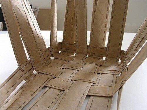 Корзина из бумаги Корзина из бумаги