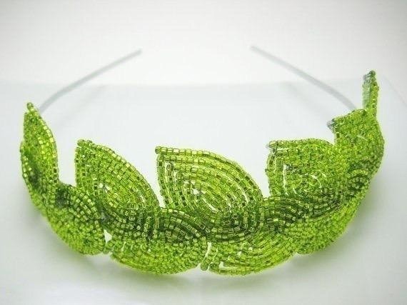 Ободок из бисера