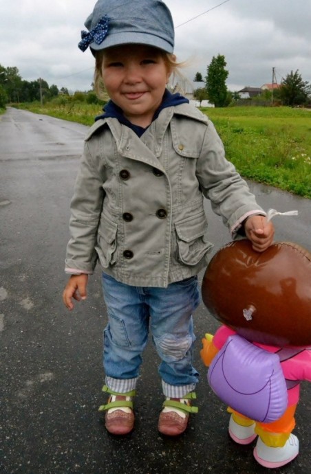 Как удлинить детские джинсы