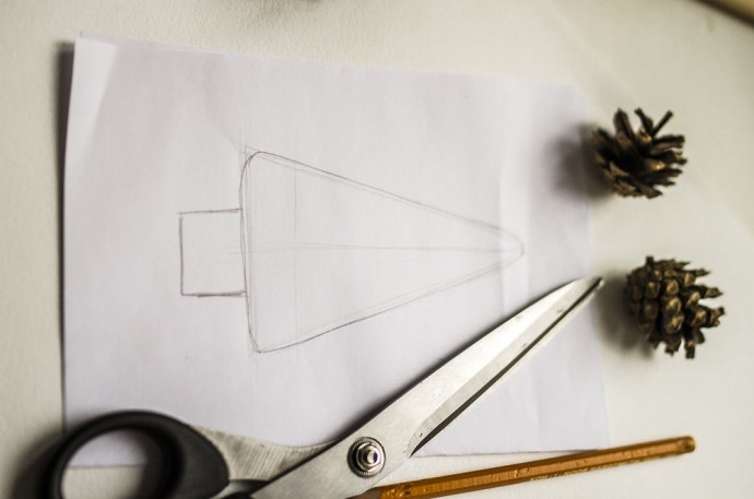 Шьём милые ёлочки