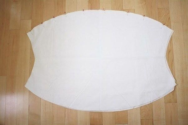 Шьем пуфик-мешок