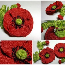 ​Мак крючком