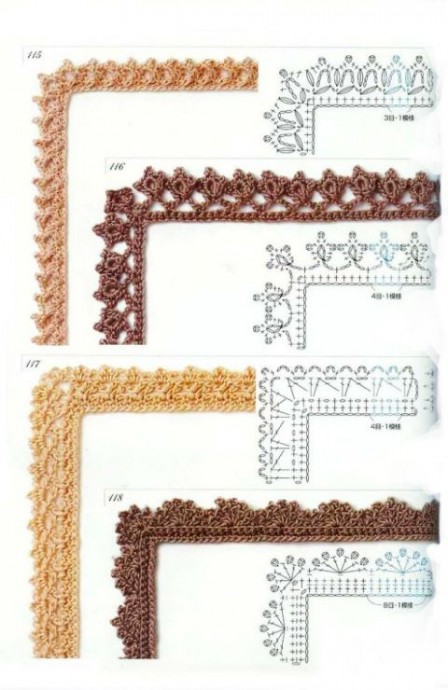 Нежные идеи обвязки ткани