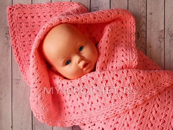 Плед крючком: мастер-класс для начинающих