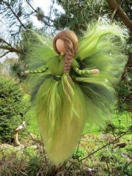 ​Прекрасные феи из шерсти