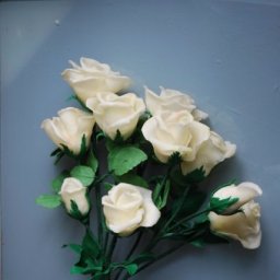 ​Розы из холодного фарфора: мастер-класс